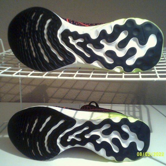 NIKE REACT INFINITY RUN FLYKNIT 3 "Green Strike" MEN'S RUN SHOES 12 DH5392-003 - Picture 3 of 7